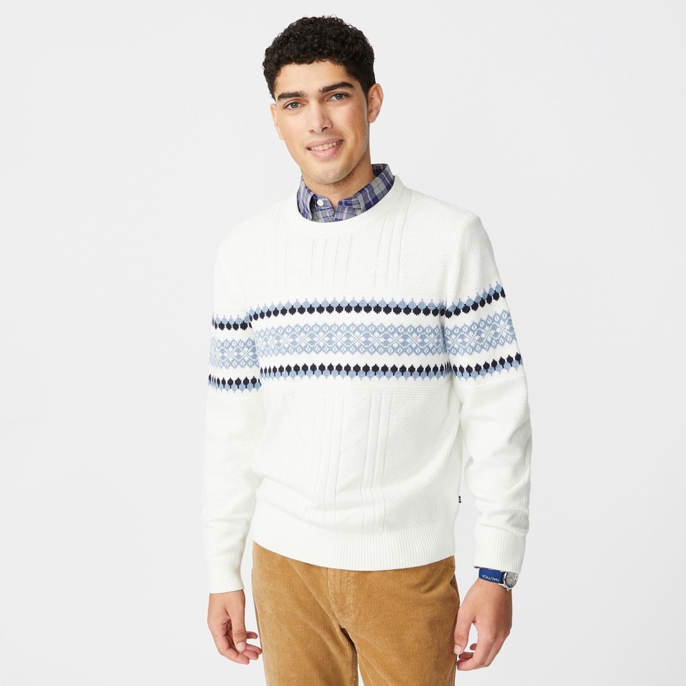 NWOT Nautica Fair Isle Sweater